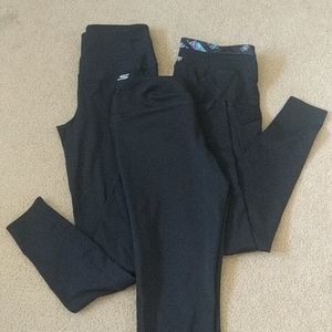 Black workout leggings bundle